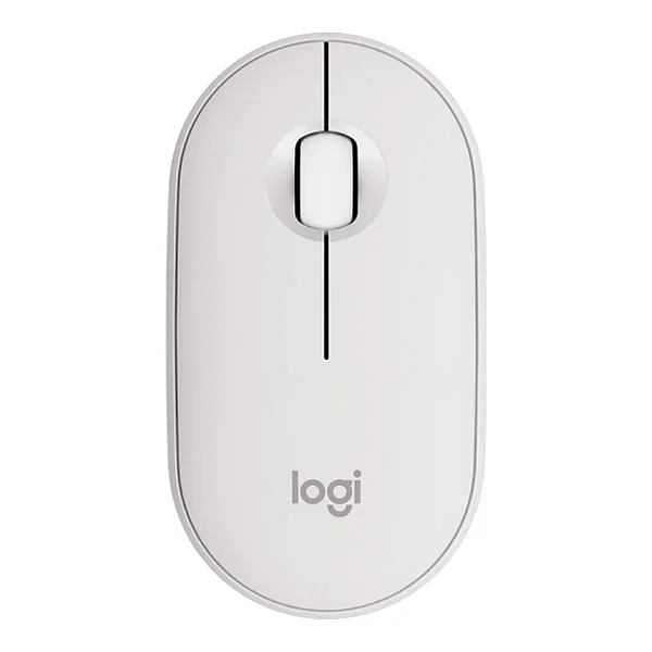 Mouse Sem Fio Logitech Pebble 2 M350s Branco 910-007047