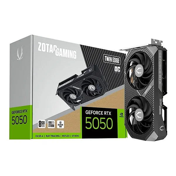 GPU RTX 5050 8GB 128 bits Twin Edge OC Zotac
