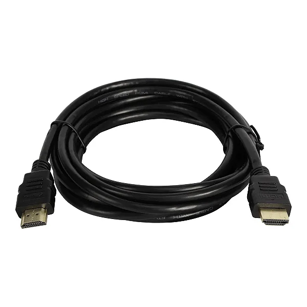 Cabo HDMI 2.0 4K 1,5m Preto