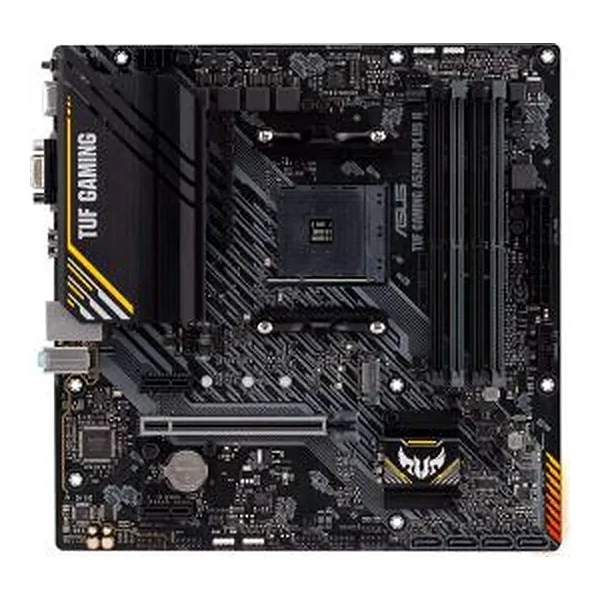 Placa Mãe Asus TUF Gaming A520M-PLUS II, DDR4, Socket AMD AM4, M-ATX, TUF-GAMING-A520M-PLUS-II