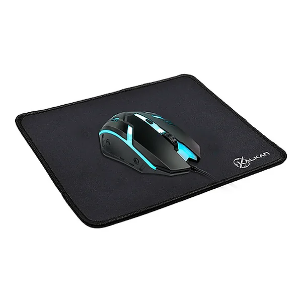 Combo Gamer 4-em-1 Kalkan Odin Lite Mouse 2400DPI, Teclado Membrana, Mousepad Speed e Headset KLK00060