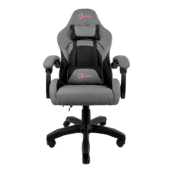 Cadeira Gamer Kalkan Astri Lunar Preto e Cinza KLK058