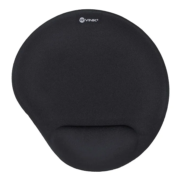 Mouse Pad Com Apoio De Pulso Em Gel Mpg-10P Preto