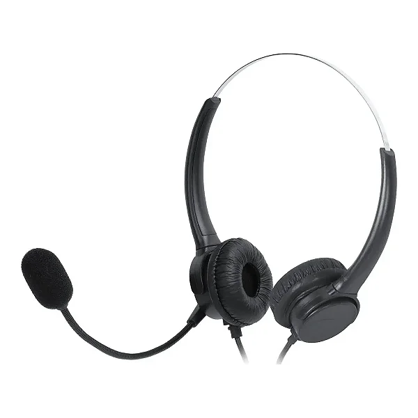 Headset Para Telefone RJ9 Vinik Corp Duo VK500RJ9