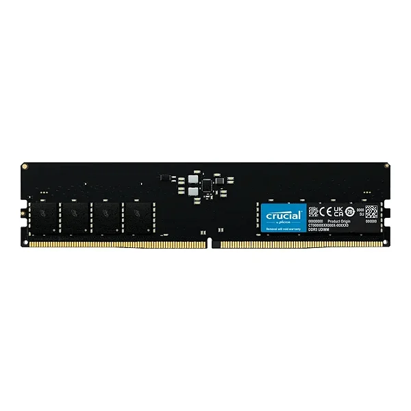 Memória 16GB DDR5 5600 MHz Crucial CT16G56C46U5