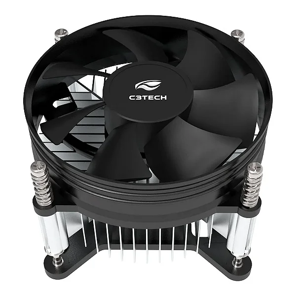 Cooler Processador Intel LGA 775,1150,1151,1155 C3Tech FC-20BK