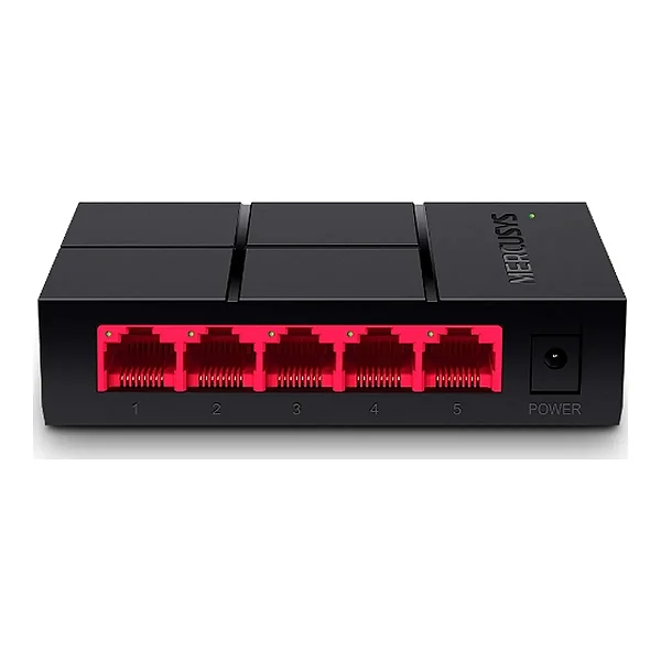 Switch 5 Portas Gigabit Mercusys MS105G(BR)