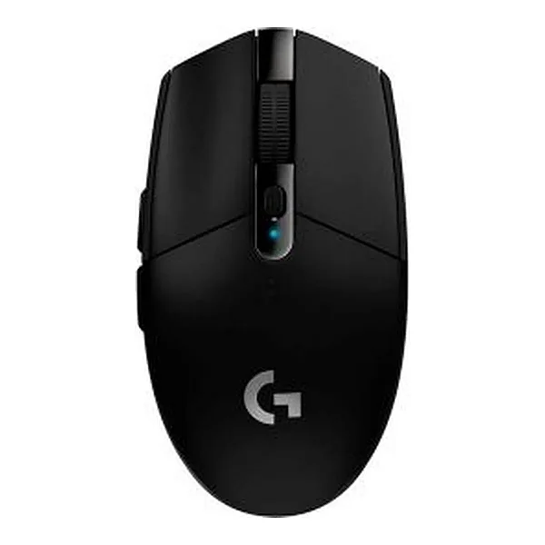 Mouse Gamer Sem Fio Logitech G305 12000 DPI 6 Botoes Preto, 910-005281