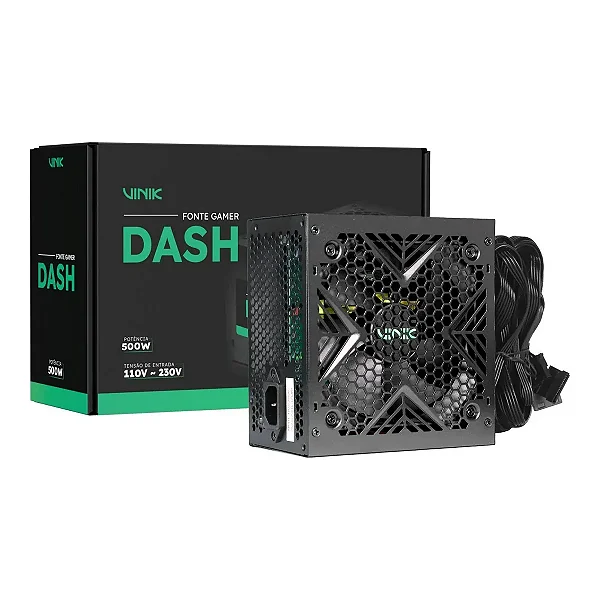 Fonte Para PC 500W Vinik Dash VFG500WPV3