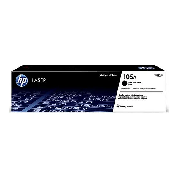 Toner Original HP 105A Preto Laser, W1105AB