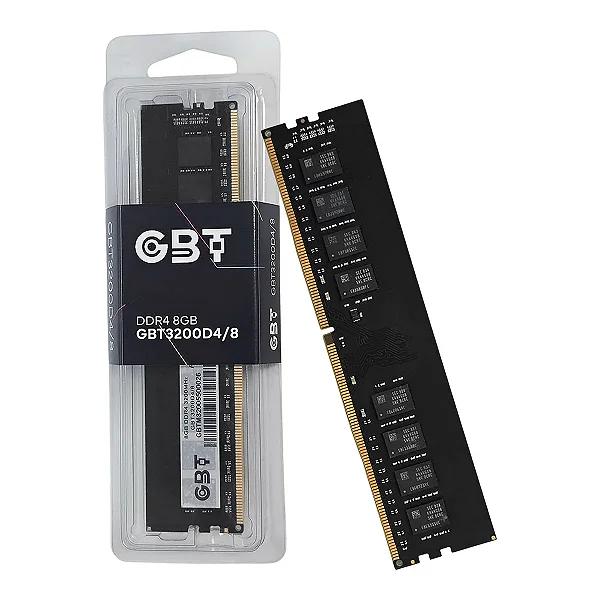 Memória Para Computador 8GB DDR4 3200MHz GBT GBT3200D4-8