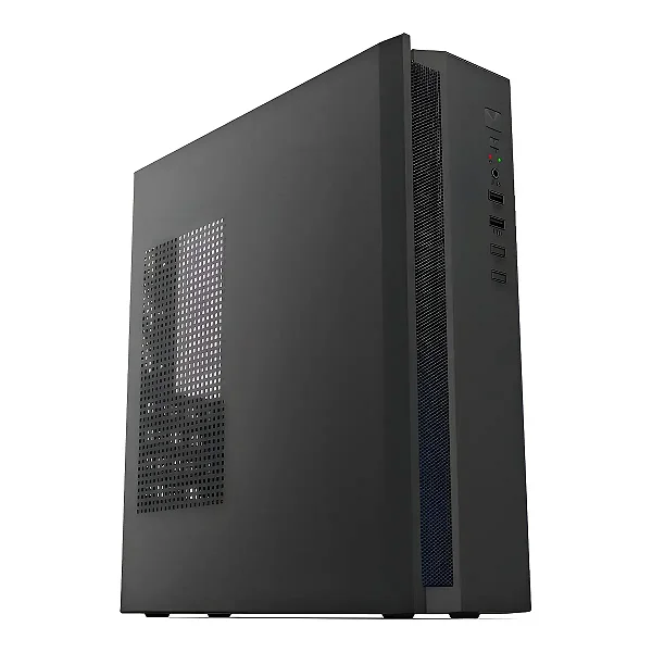Gabinete Slim Bluecase Slimdesk BG-2005 Com fonte