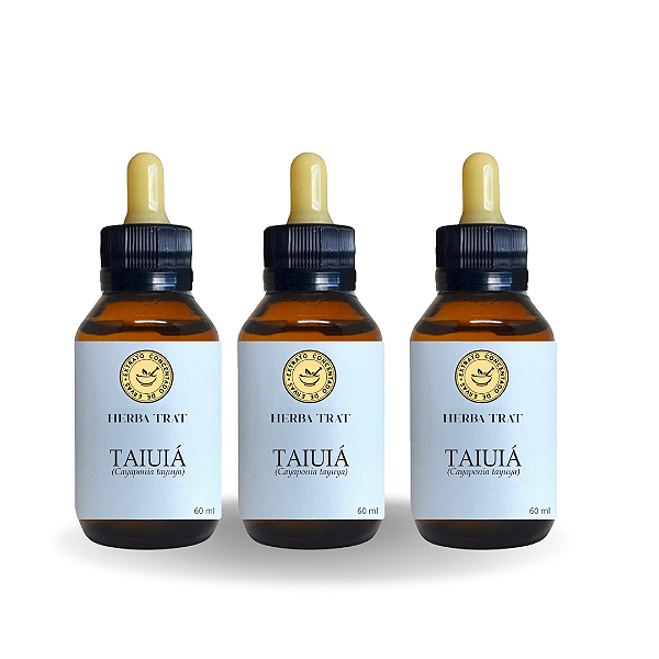 Taiuiá – Extrato 60ml (Tintura Mãe) KIT COM 3 UNIDADES