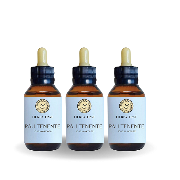 PAU TENENTE - EXTRATO 60ML ( Tintura Mãe ) KIT COM 3 UNIDADES