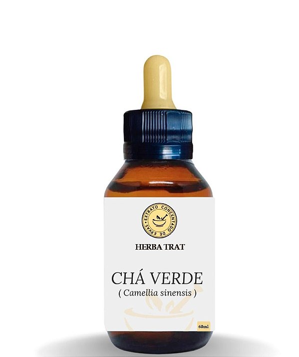CHÁ VERDE - EXTRATO 60ML ( Tintura Mãe )