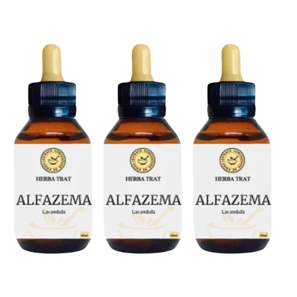 ALFAZEMA AZUL - EXTRATO 60ML KIT COM 03 UNIDADES