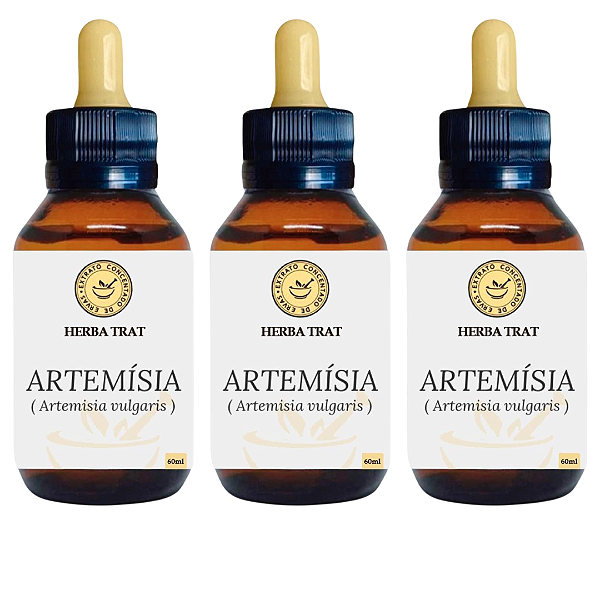ARTEMÍSIA - EXTRATO 60ML KIT COM 03 UNIDADES