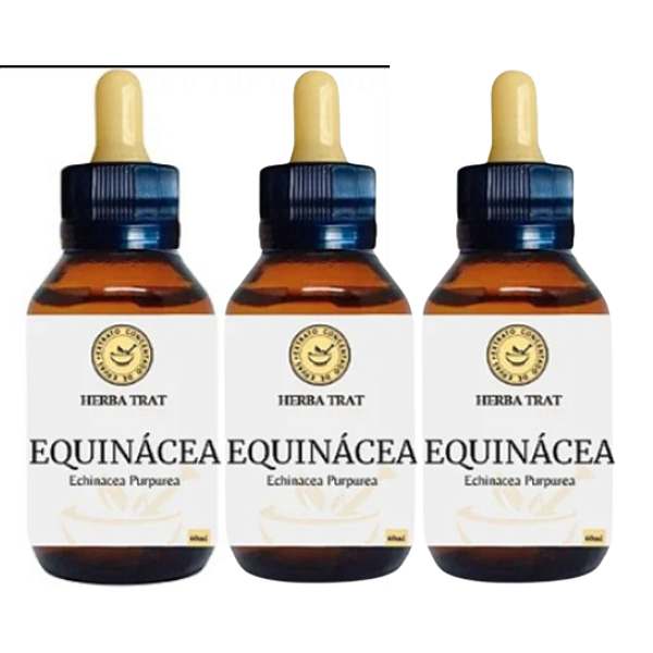 EQUINÁCEA - EXTRATO 60ML KIT COM 03 UNIDADES