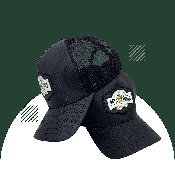 Boné Trucker Preto