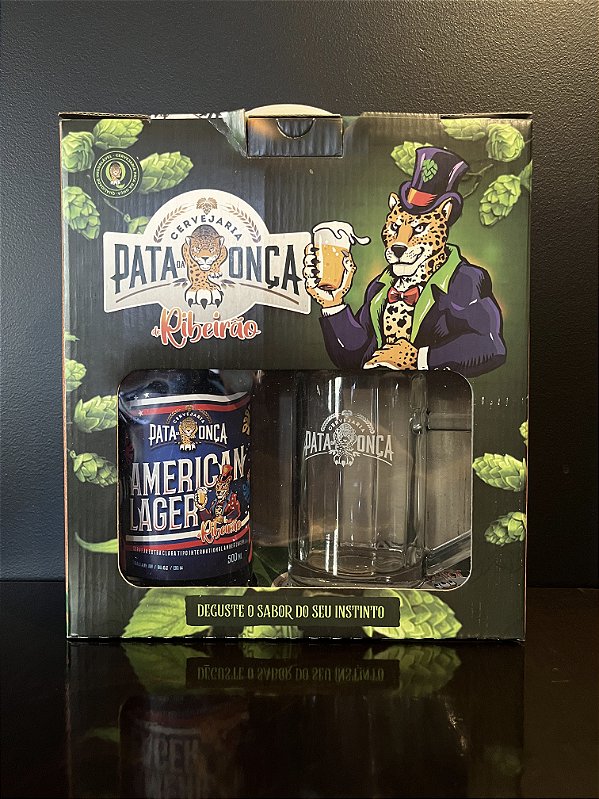 Kit Caneca Personalizada + Cerveja American Lager - 500ml