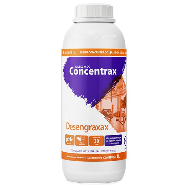 DESENGRAXANTE CONCENTRADO FAZ 30L CONCENTRAX DESENGRAXAX 1L