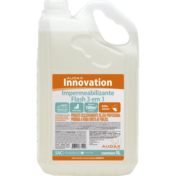 Cera Seladora E Impermeabilizante Acrilico 3 Em 1 5L - Audax