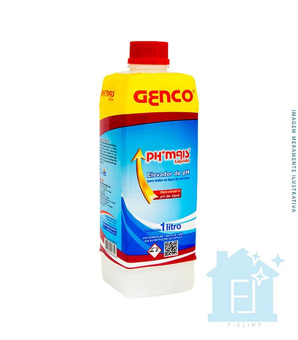 Hidroxido De Sodio Ph+  Elevador De Ph 1L - Genco