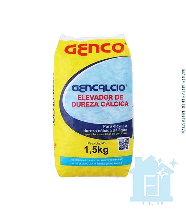 Gencalcio Elevador De Dureza Calcica Para Piscinas 1,5Kg - Genco
