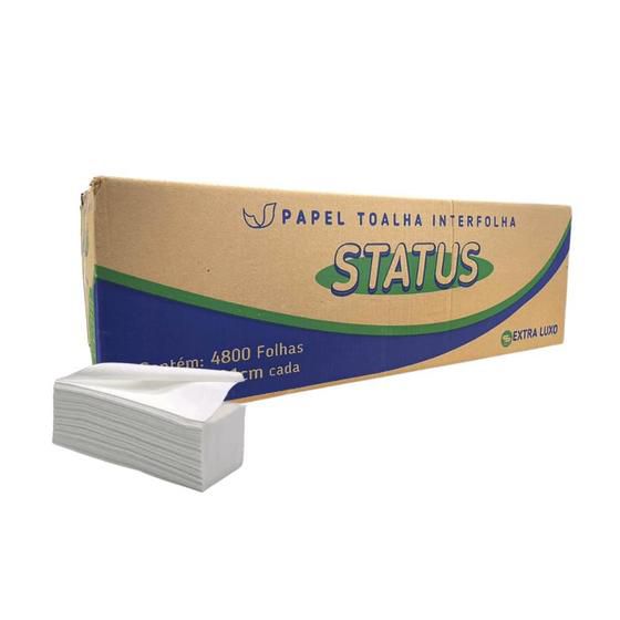 Papel Interfolha  2Db 100% 21X21 Status C/4800 Fs