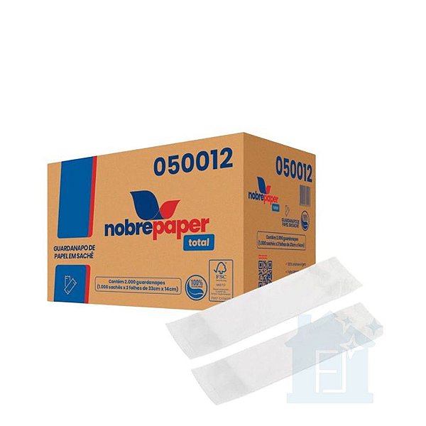 Guardanapo Nobre Sache C/2 33X14 Fs C/1000