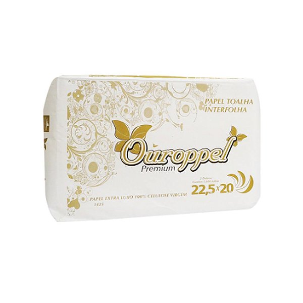 Papel Interfolha Ouroppel Premium C/2000 Folhas 22,5X20