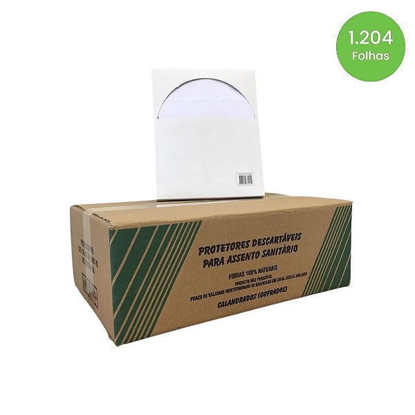 CAIXA DE PROTETOR ASSENTO SANITARIO 14X86 FLS DISK ART