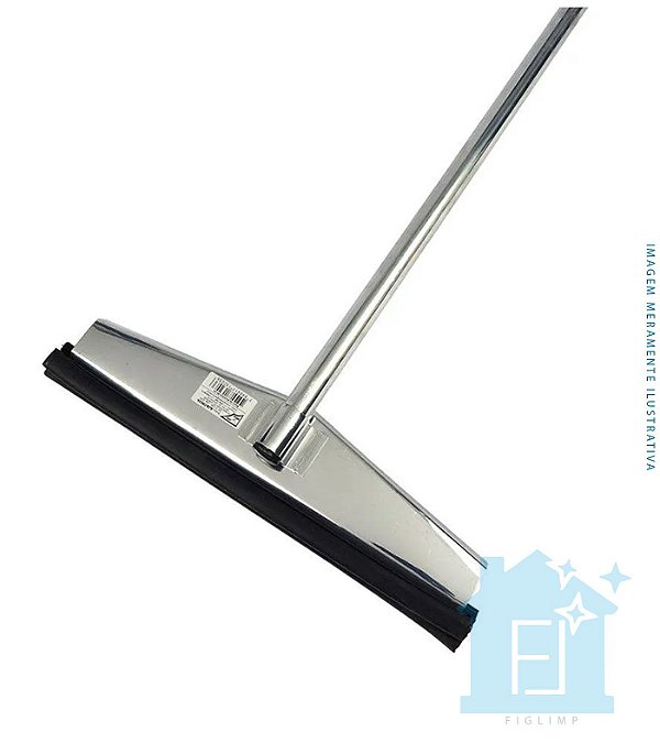 Rodo De Aluminio Reforçado Com Cabo 40Cm