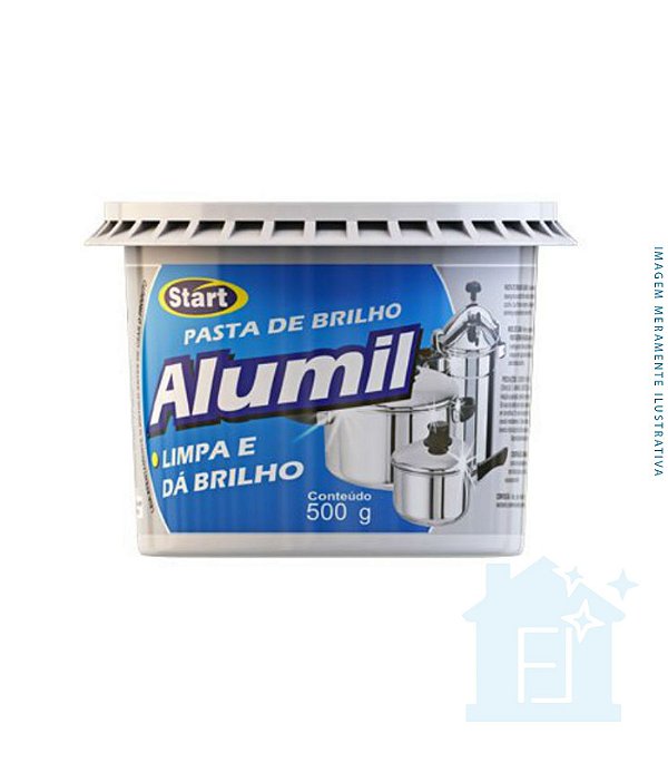 Sabão Em Pasta Brilho Alumil Pote 500Gr - Start
