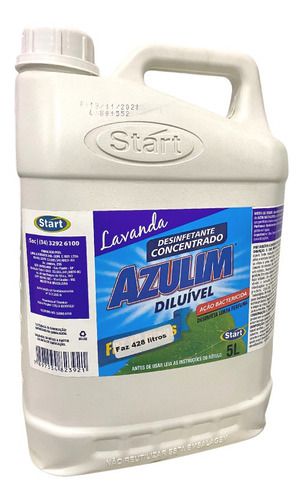 Desinfetante Azulim Diluível 1:85 - Gl 5L - Lavanda - Start
