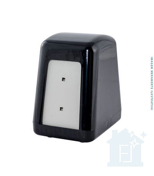 Dispenser Guardanapo Tv Preto