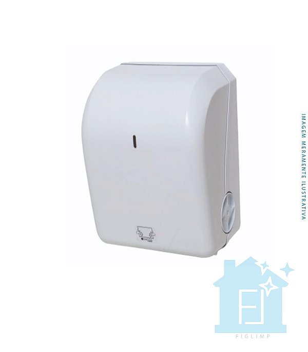 Dispenser Bobina Auto Corte - Plus Sustentável - Branco