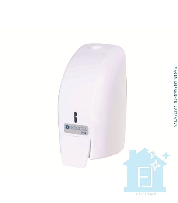 Dispenser Sabonete/Alcool Espuma Exaccta Plus Branco