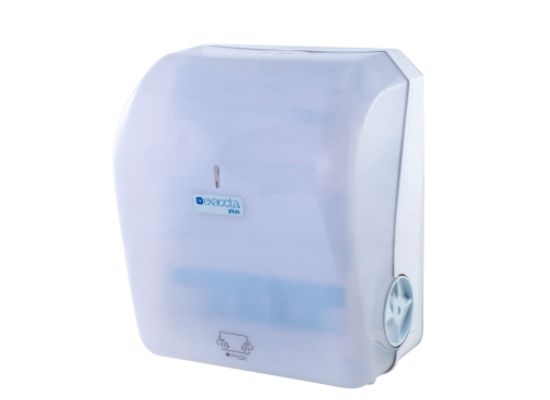 Dispenser P/Papel De Maos Auto Corte 23Cm - Exaccta Plus Cristal