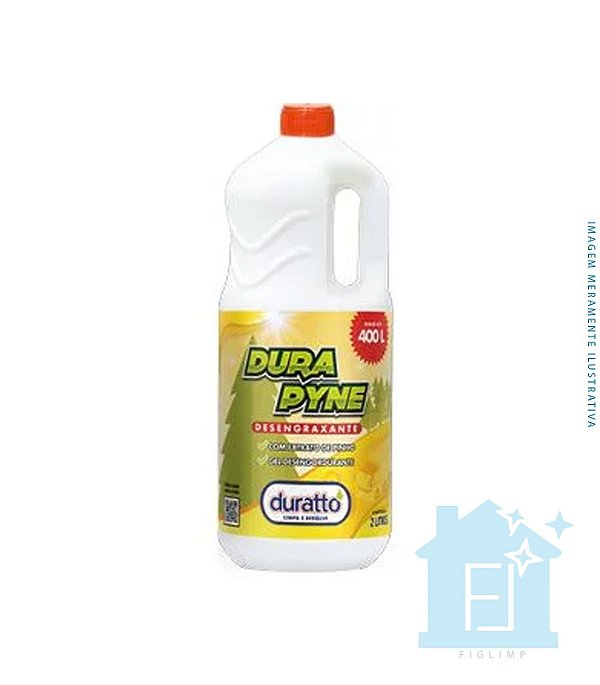 DESENGRAXANTE DURA PYNE 2L - DRT - FAZ 400 LITROS