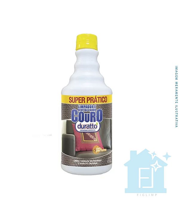 LIMPADOR REVITALIZADOR DE COURO - 500ML DURATTO