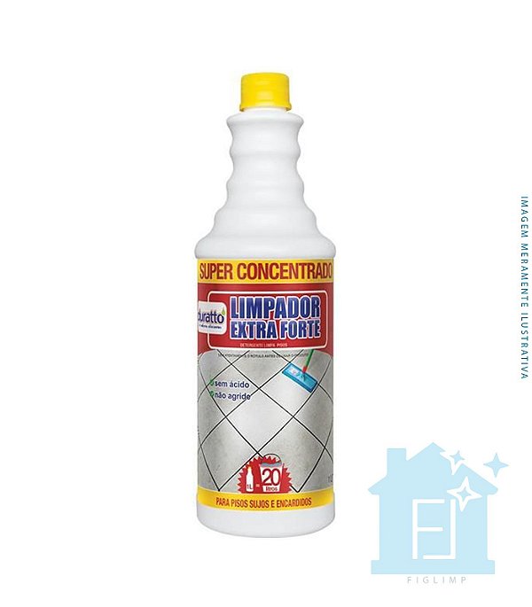LIMPADOR EXTRA FORTE PARA PISOS 1L DURATTO