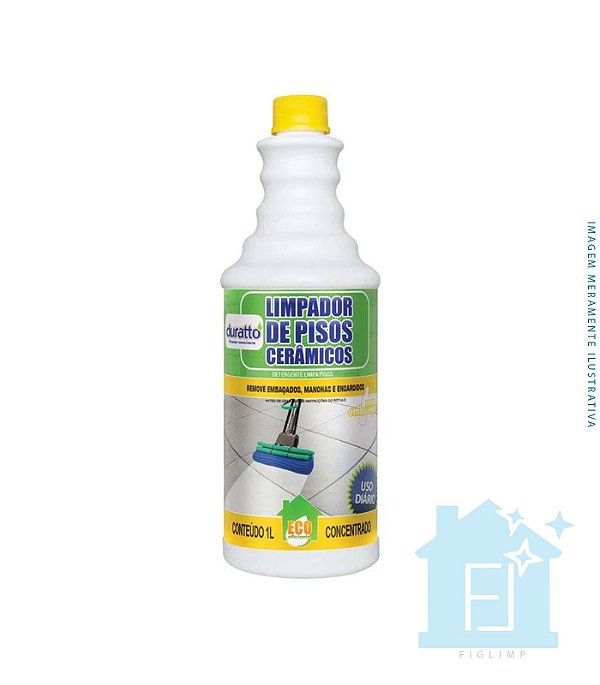 LIMPADOR DE PISOS CERÂMICOS 1 LITRO DURATTO