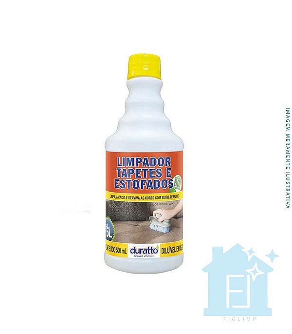 LIMPA TAPETES E ESTOFADOS 500ML DURATTO
