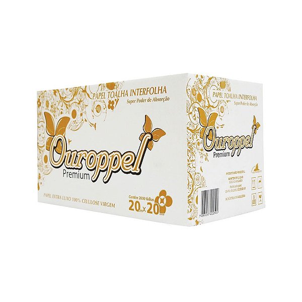 Papel Interfolha Ouroppel Suprema Extra Luxo 32G C/2000 20X20