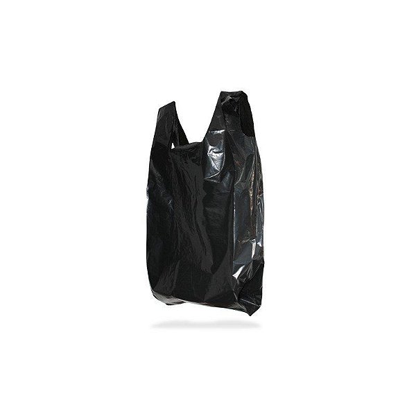 Sacola 35X45 Preta 5Kgs