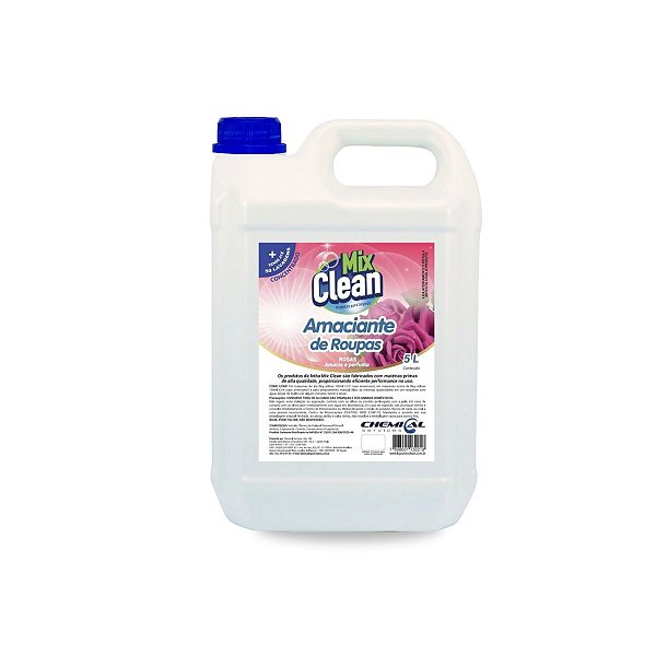 AMACIANTE CONCENTRADO MIX CLEAN ROSAS - 5L