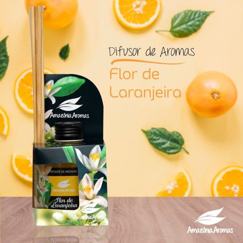 Difusor Amazonia Aromas 270Ml Flor De Laranjeira