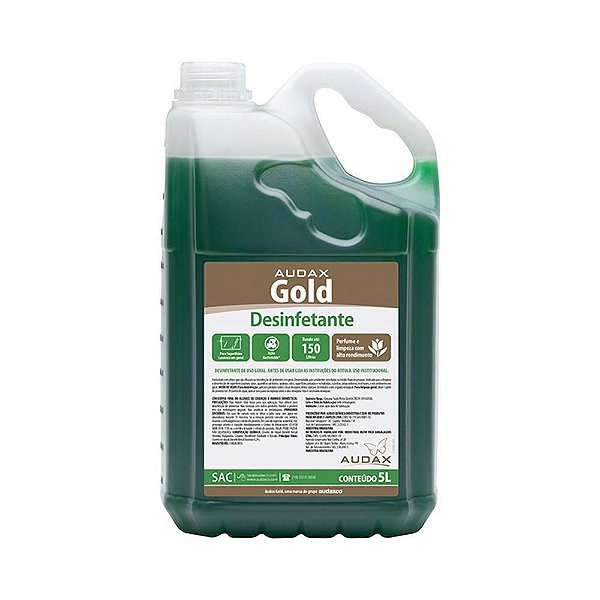 Gold Desinfetante Pinho Fresh 5L Faz Ate 150L