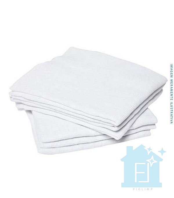 PANO DE CHAO BRANCO ECONOMICO  38X60